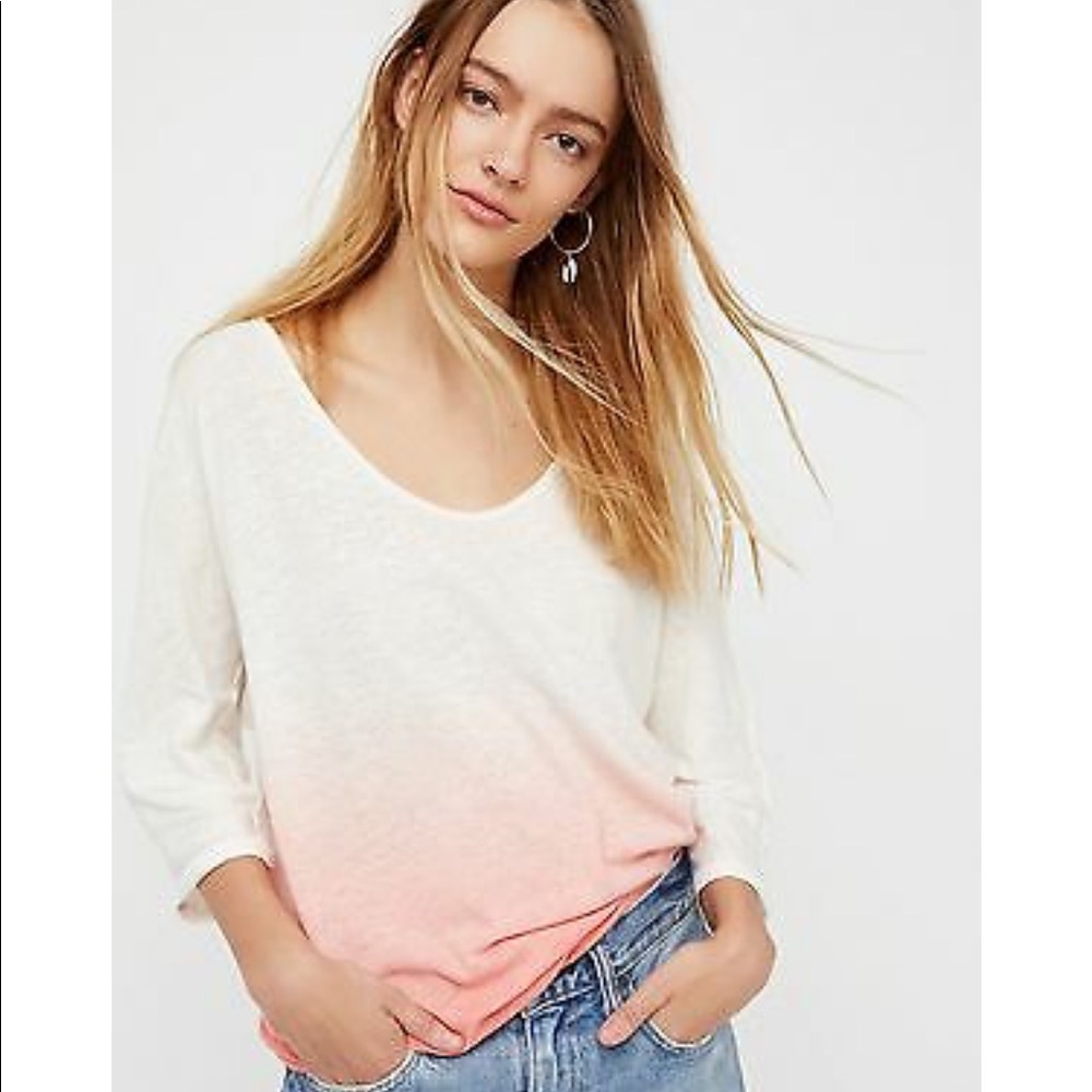 NWT Free People Strawberry Tee Size S